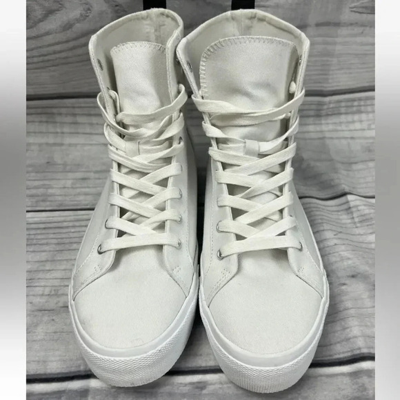 Zara Disney Mickey Mouse High Top Canvas Sneakers In Pristine Condition 37 size - Picture 5 of 8